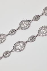 Wheel Of Fortune Disk Belt Silver